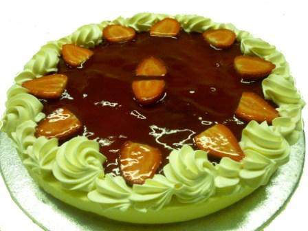 Strawberry Topping Cheese Cake