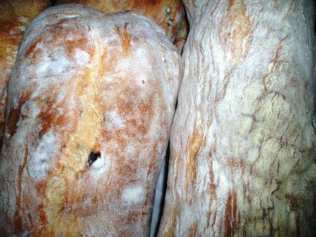 Large Olive Ciabatta (12″)