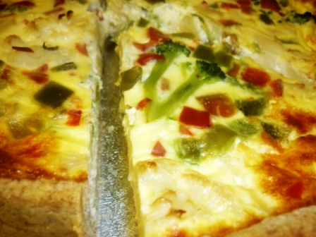 Vegetable Quiche